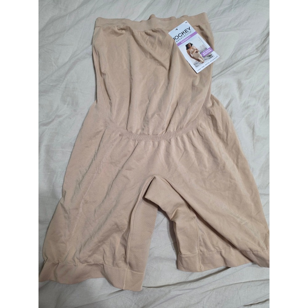 Jockey Generation Maternity No-Chafe Smoothing Slipshort Beige 1X/2X NWT